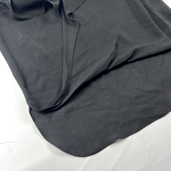 L'AGENCE Rita Drape-Front Silk Blouse - Picture 10 of 11